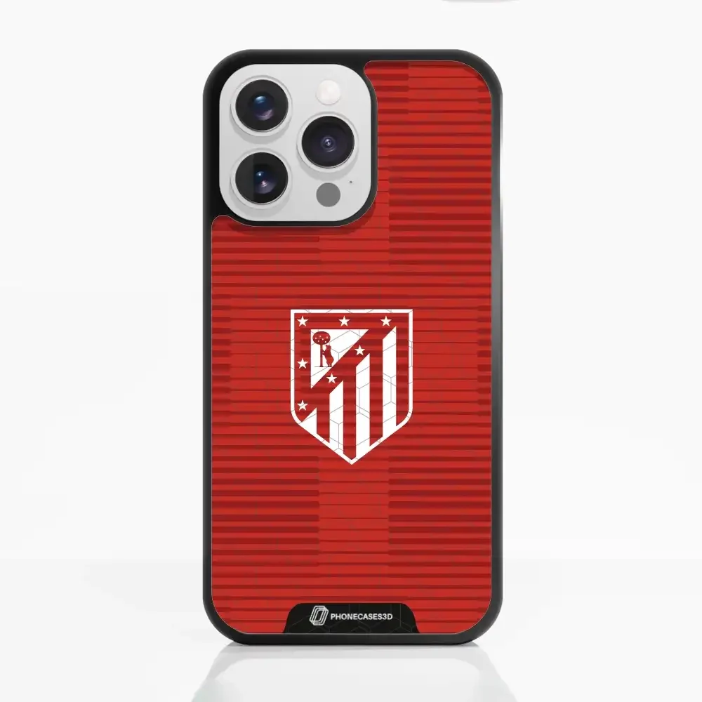 Atletico Madrid Official 3D Phone Case Crest Red - Image 10