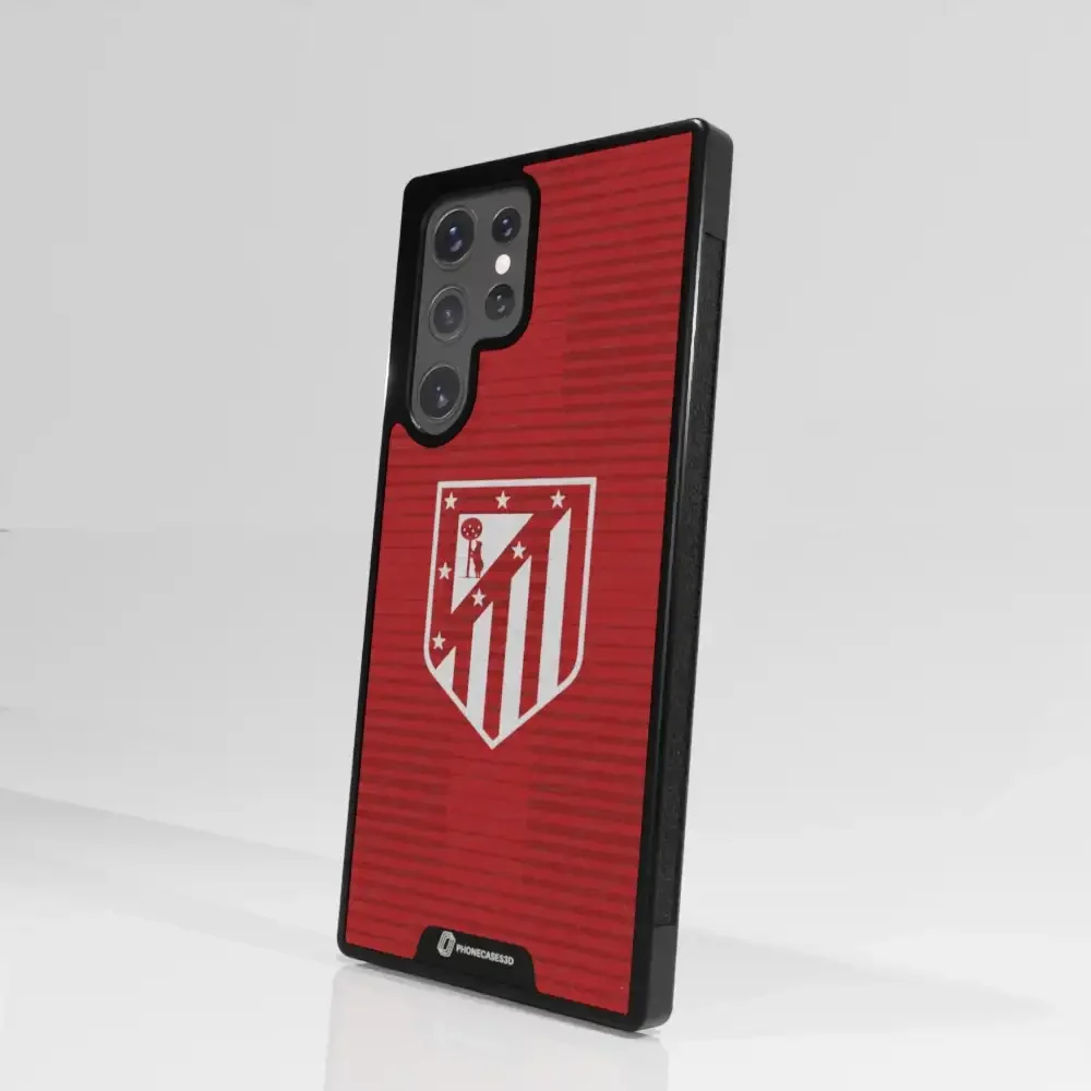 Atletico Madrid Official 3D Phone Case Crest Red - Image 100