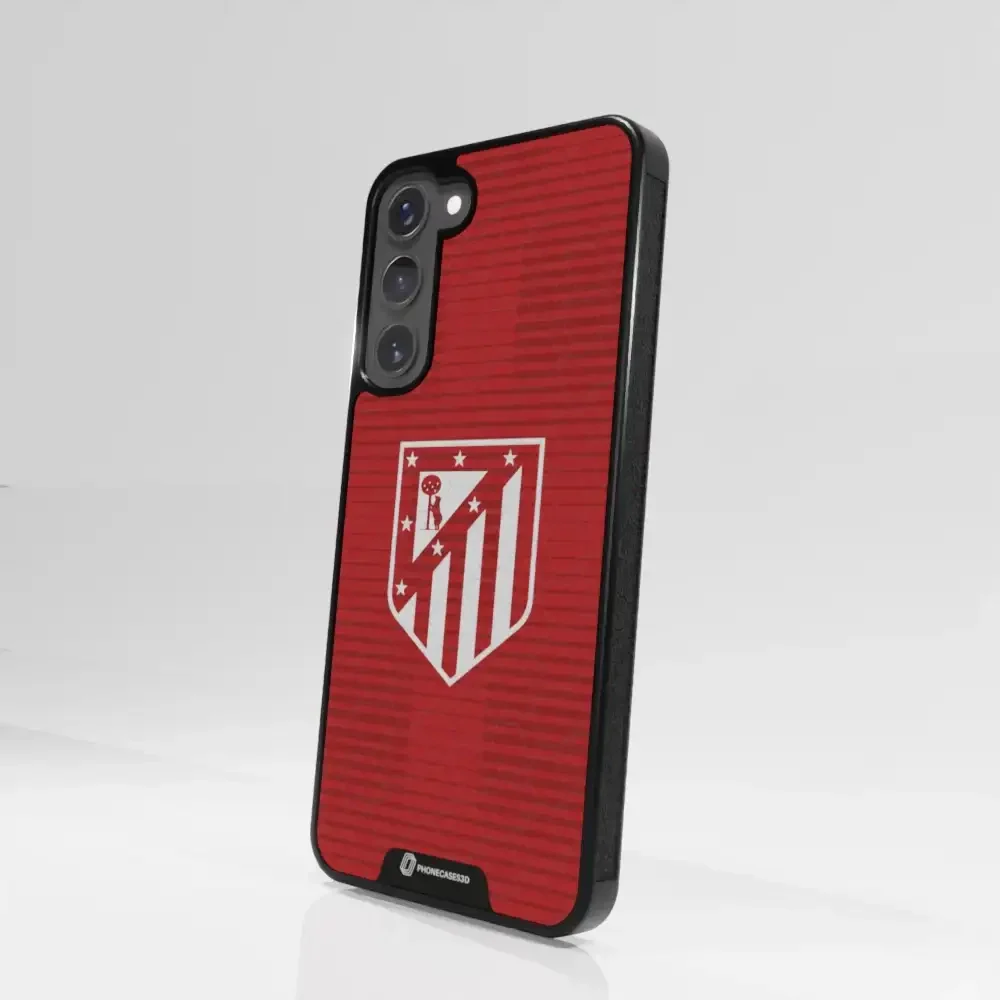 Atletico Madrid Official 3D Phone Case Crest Red - Image 102