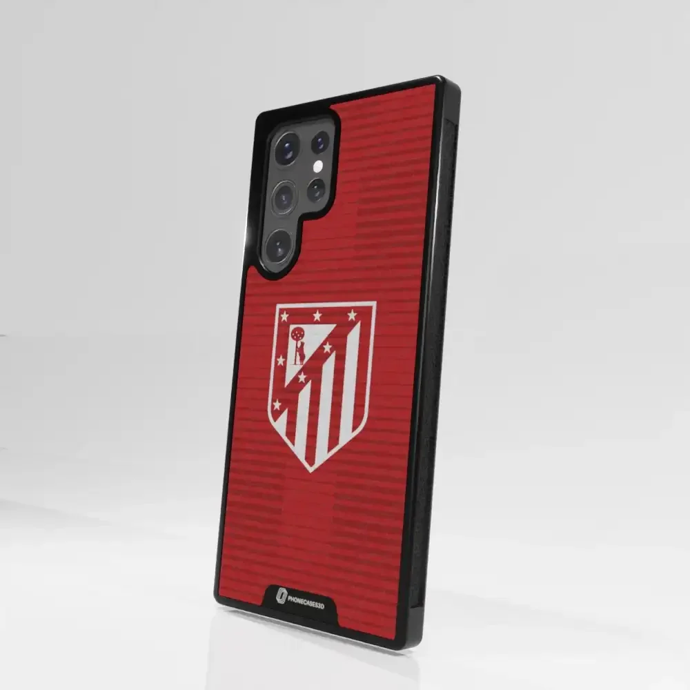 Atletico Madrid Official 3D Phone Case Crest Red - Image 103