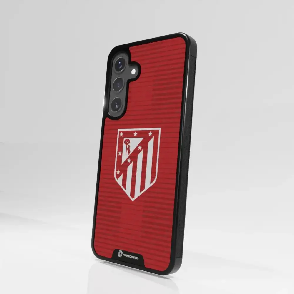Atletico Madrid Official 3D Phone Case Crest Red - Image 105