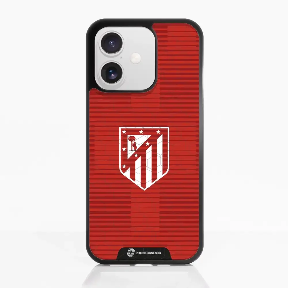 Atletico Madrid Official 3D Phone Case Crest Red - Image 111
