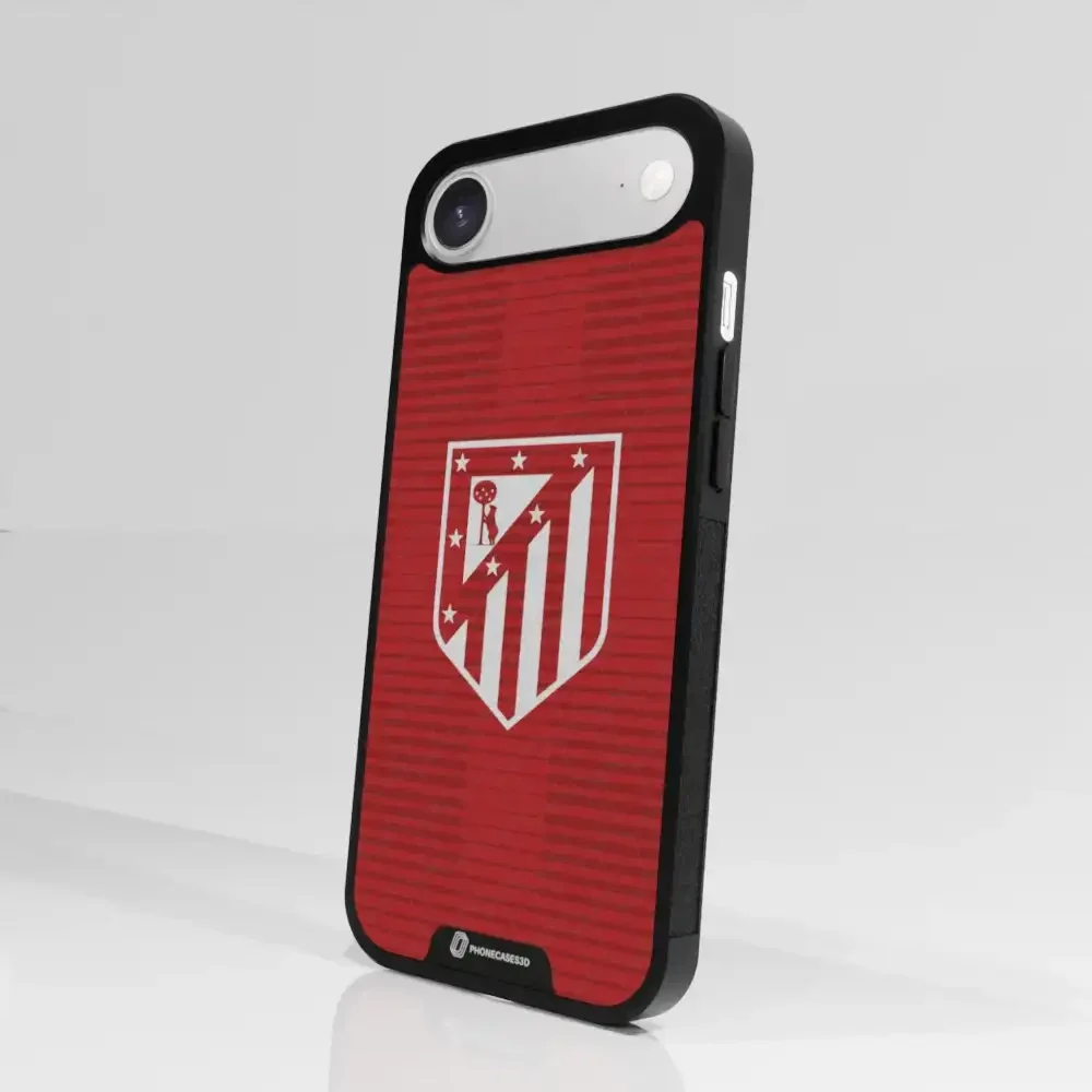 Atletico Madrid Official 3D Phone Case Crest Red - Image 116