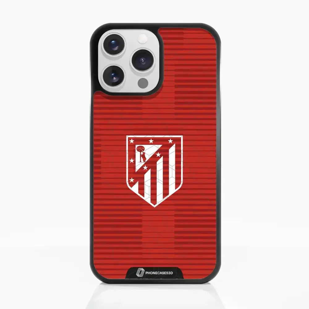 Atletico Madrid Official 3D Phone Case Crest Red - Image 15