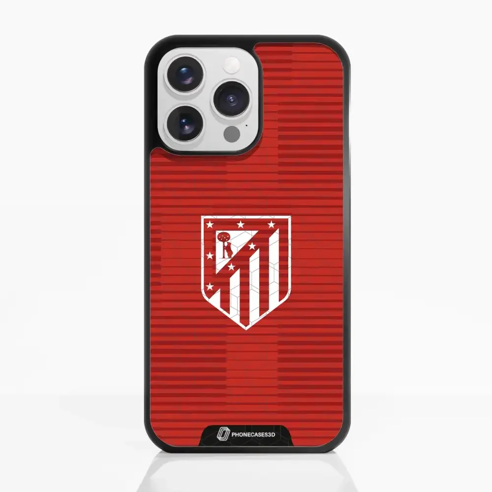 Atletico Madrid Official 3D Phone Case Crest Red - Image 19