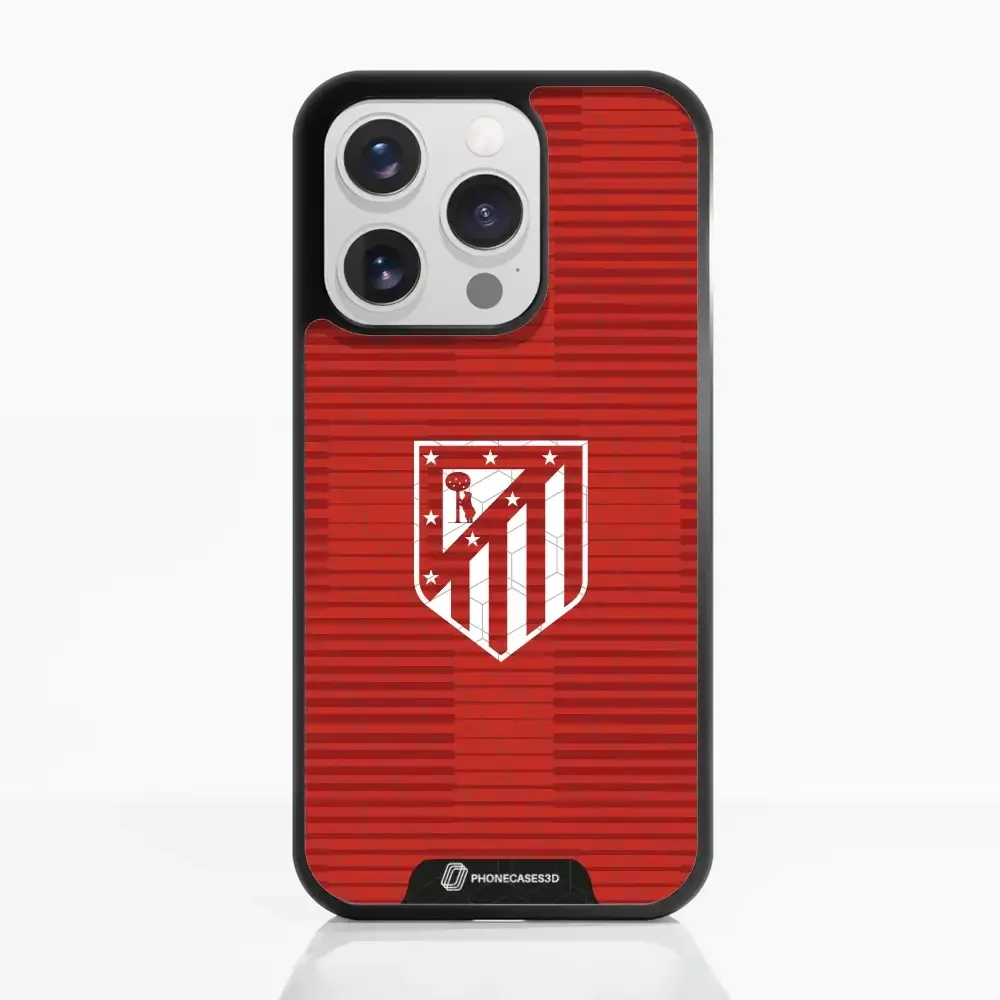 Atletico Madrid Official 3D Phone Case Crest Red - Image 23