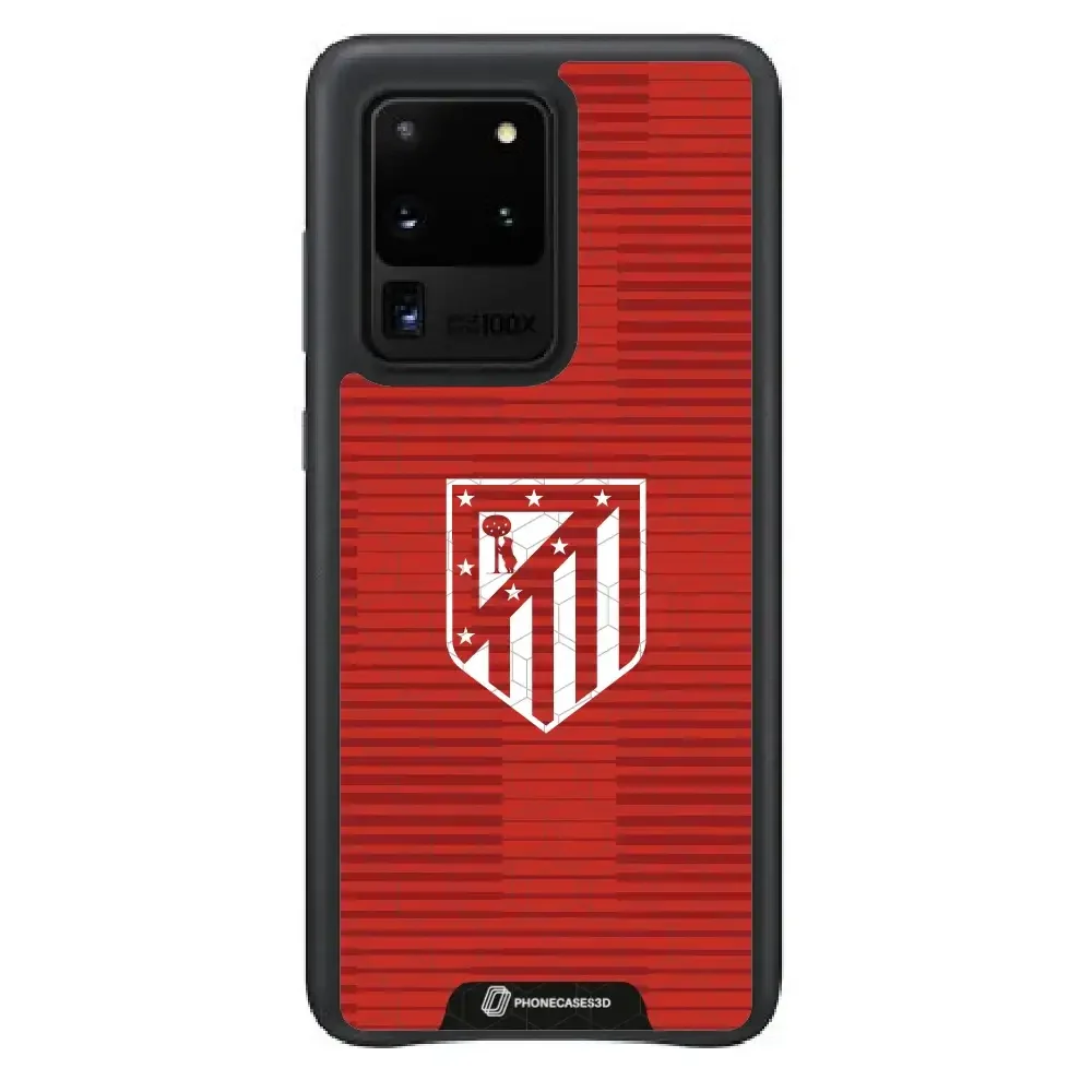 Atletico Madrid Official 3D Phone Case Crest Red - Image 46