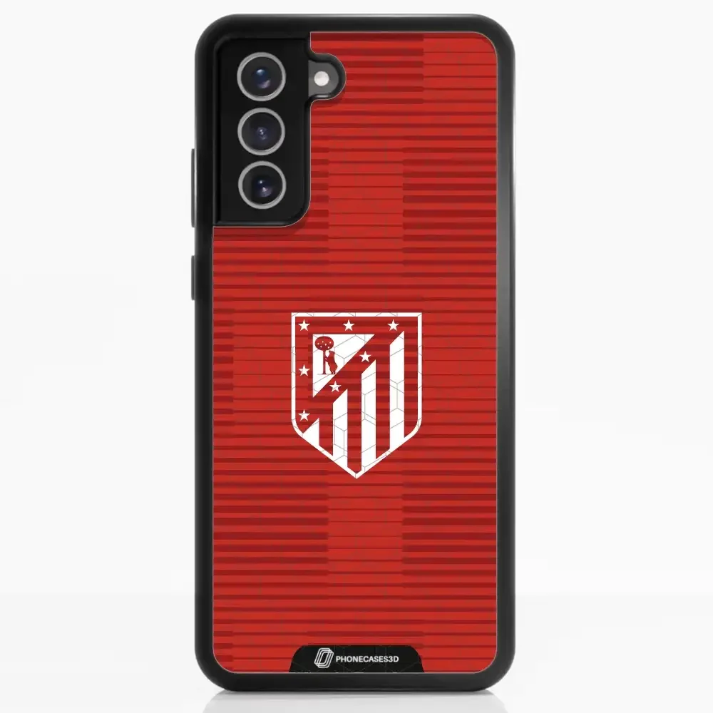 Atletico Madrid Official 3D Phone Case Crest Red - Image 49