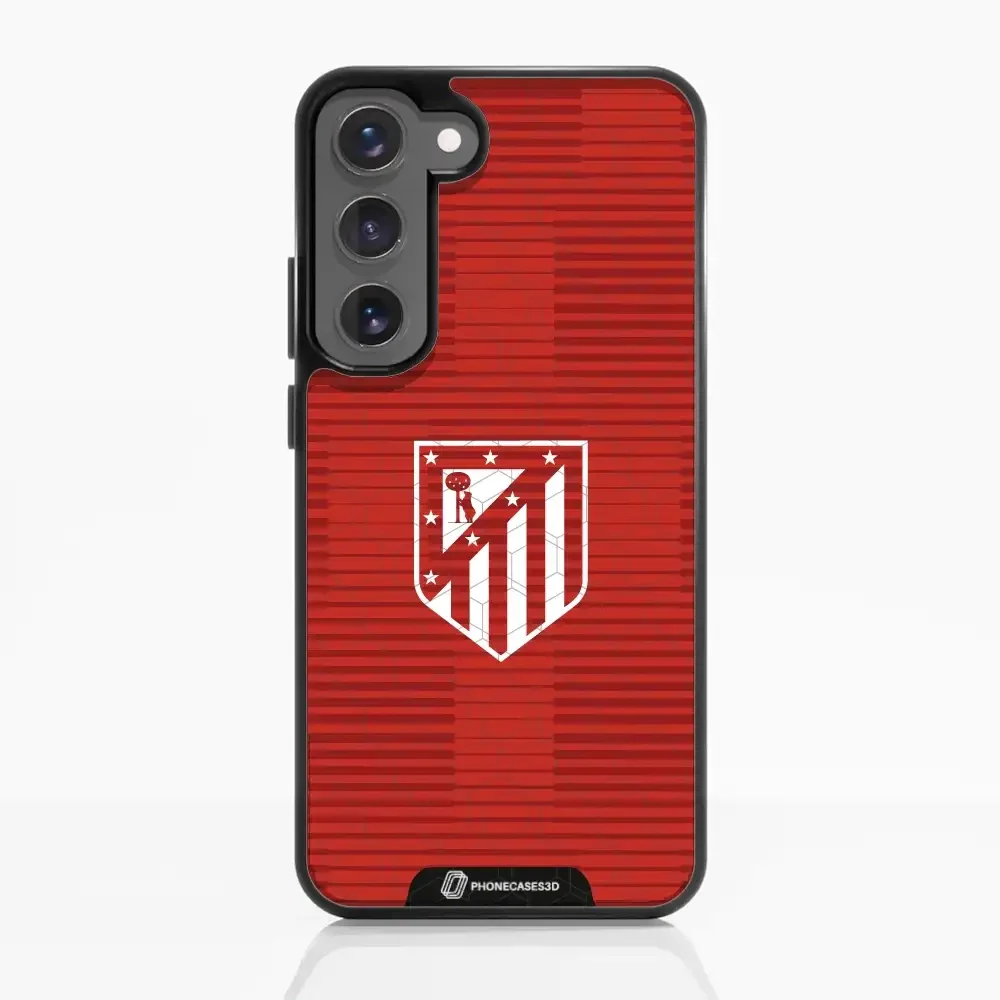 Atletico Madrid Official 3D Phone Case Crest Red - Image 54