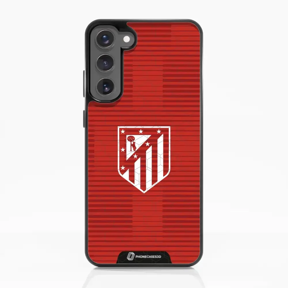 Atletico Madrid Official 3D Phone Case Crest Red - Image 55