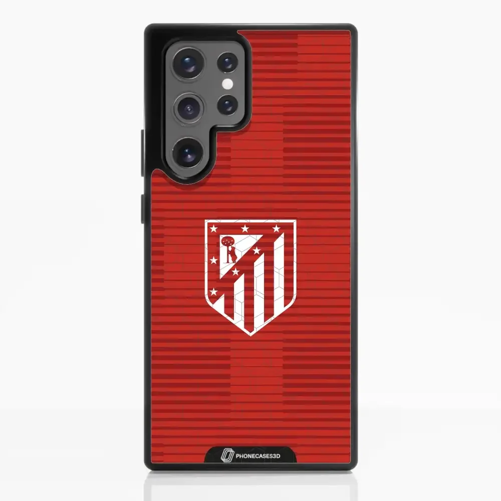 Atletico Madrid Official 3D Phone Case Crest Red - Image 56