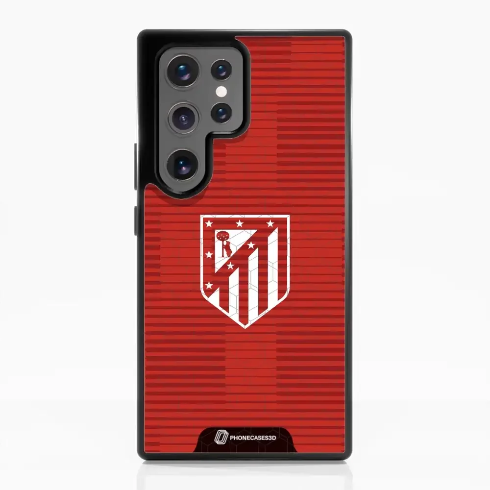 Atletico Madrid Official 3D Phone Case Crest Red - Image 62