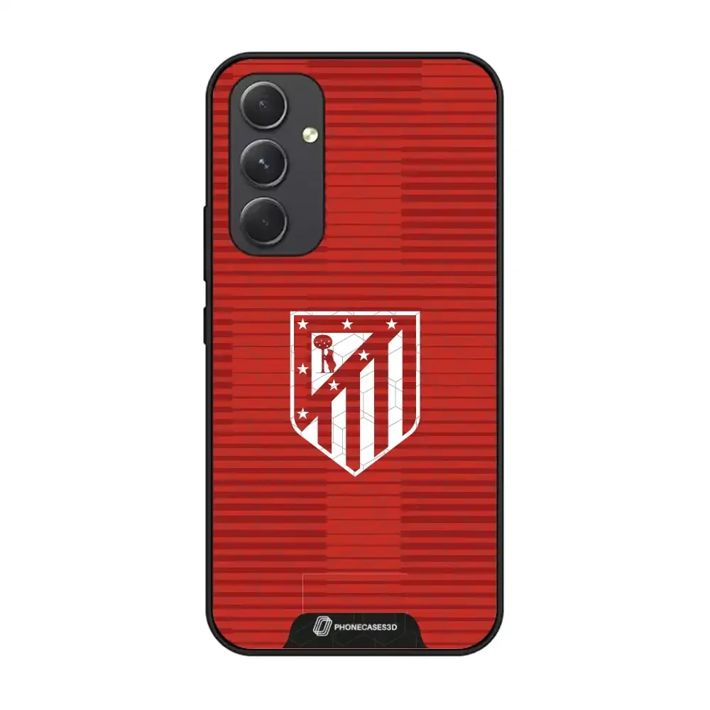 Atletico Madrid Official 3D Phone Case Crest Red - Image 69