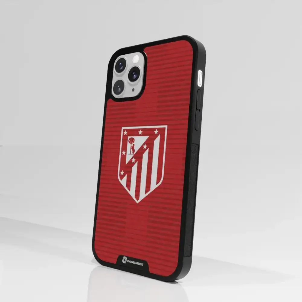 Atletico Madrid Official 3D Phone Case Crest Red - Image 73
