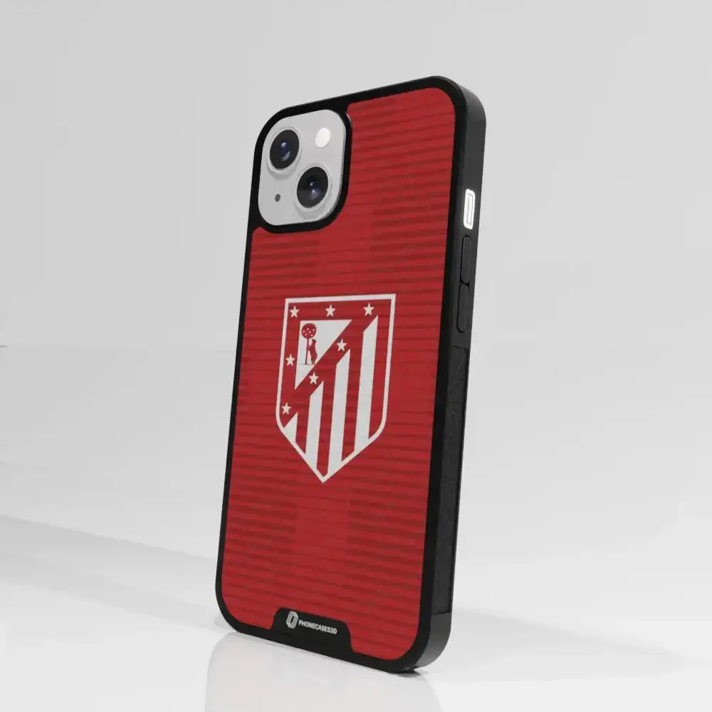 Atletico Madrid Official 3D Phone Case Crest Red - Image 79