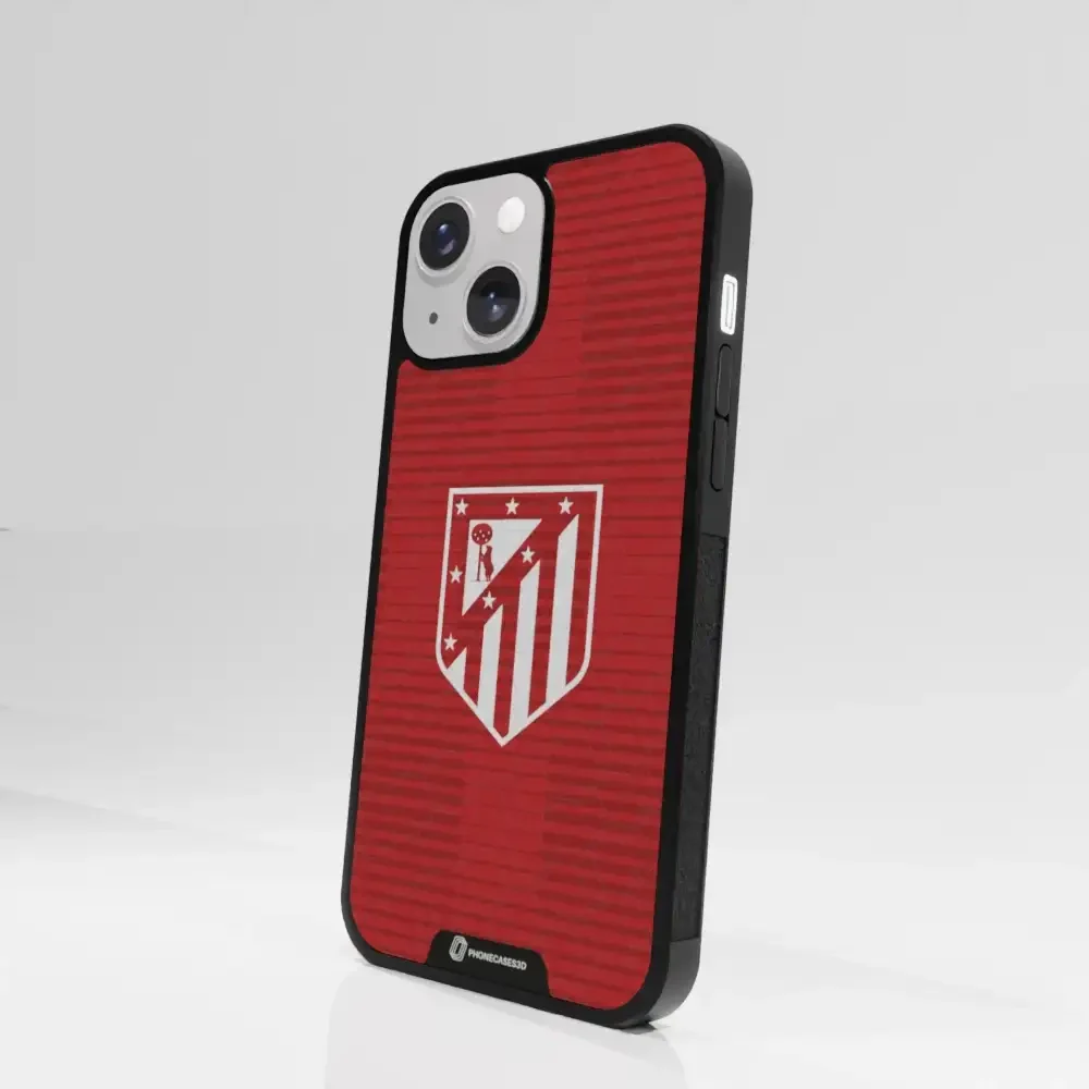 Atletico Madrid Official 3D Phone Case Crest Red - Image 80