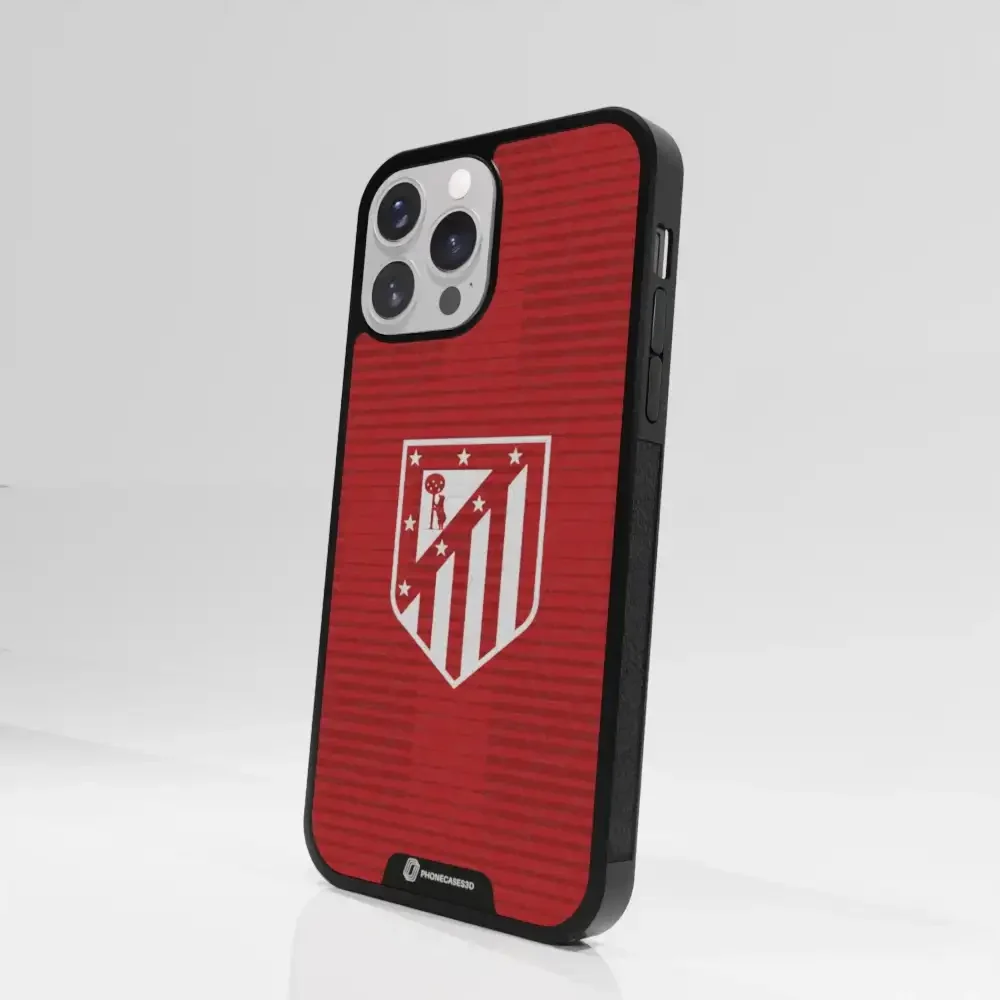Atletico Madrid Official 3D Phone Case Crest Red - Image 82