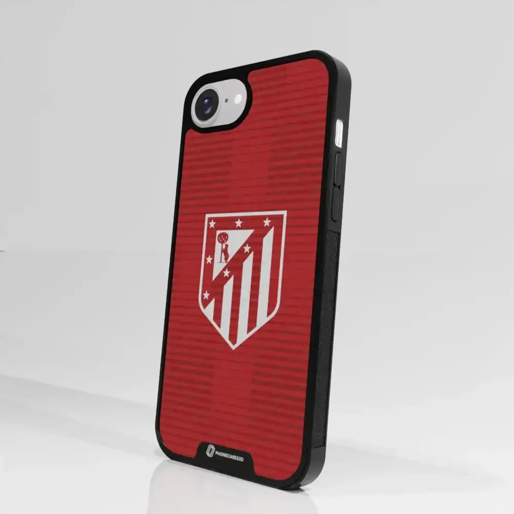 Atletico Madrid Official 3D Phone Case Crest Red - Image 92