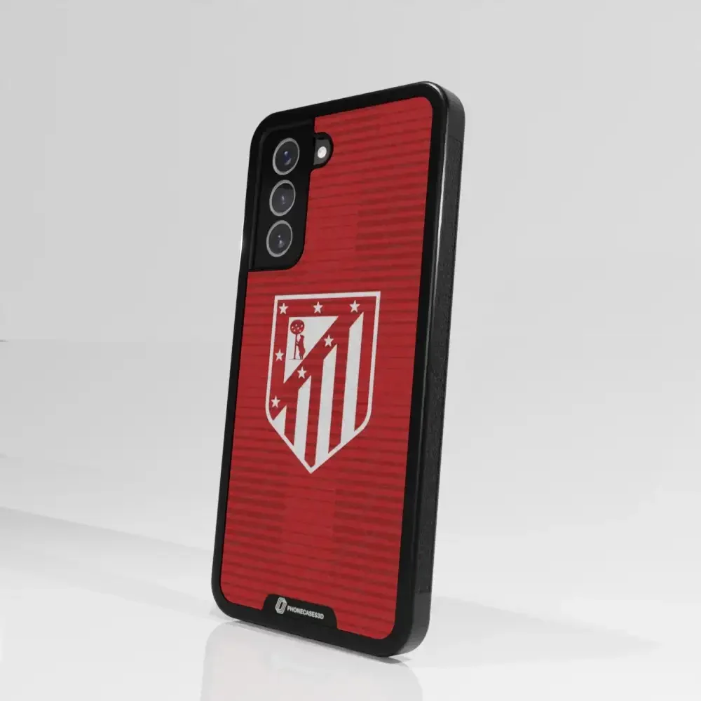 Atletico Madrid Official 3D Phone Case Crest Red - Image 96