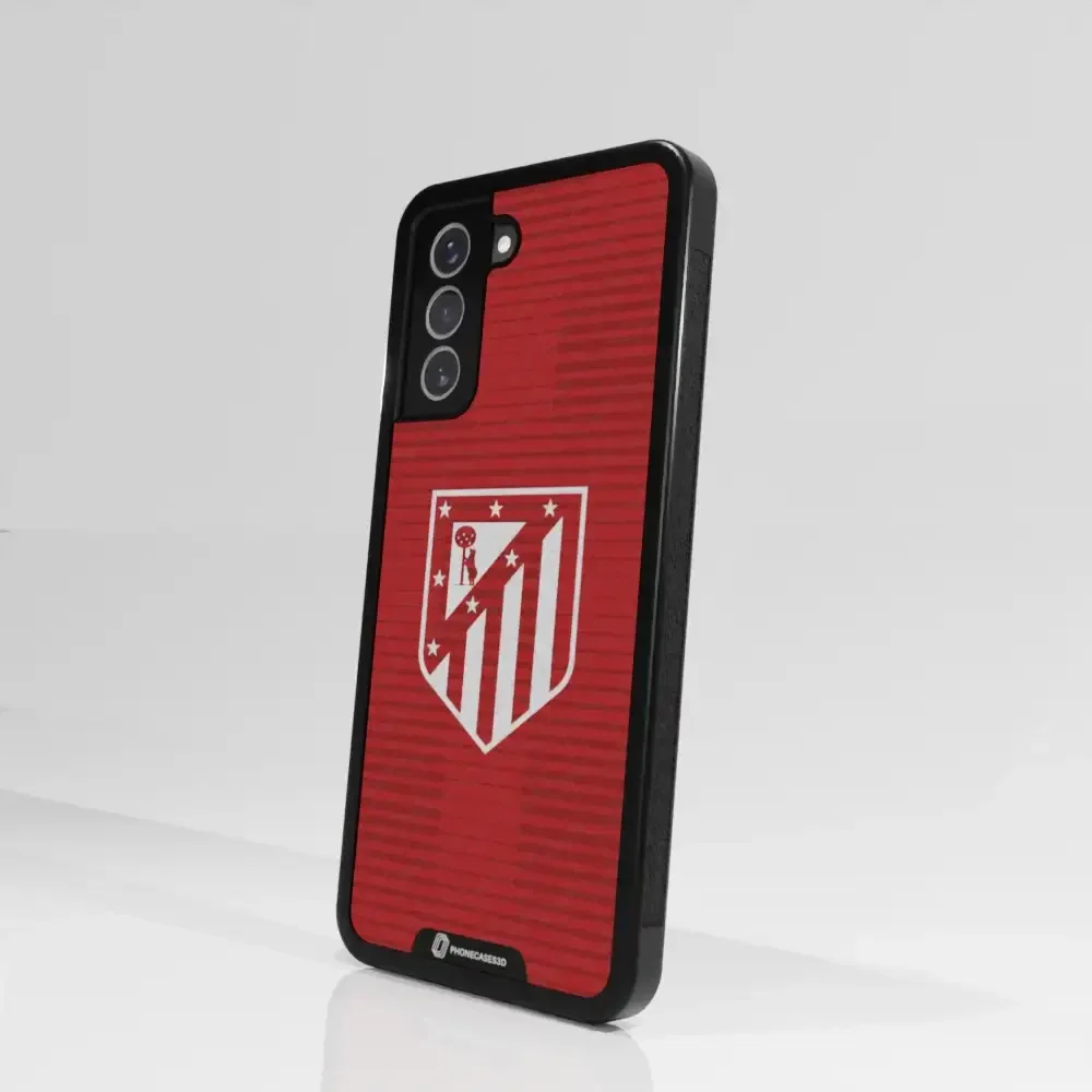 Atletico Madrid Official 3D Phone Case Crest Red - Image 97