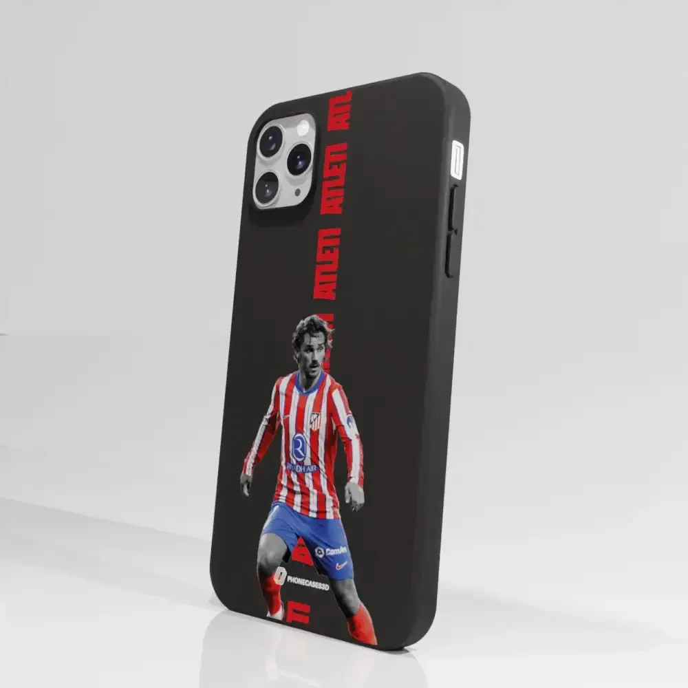 Atletico Madrid Official Compostable Phone Case Design 22 - Image 47