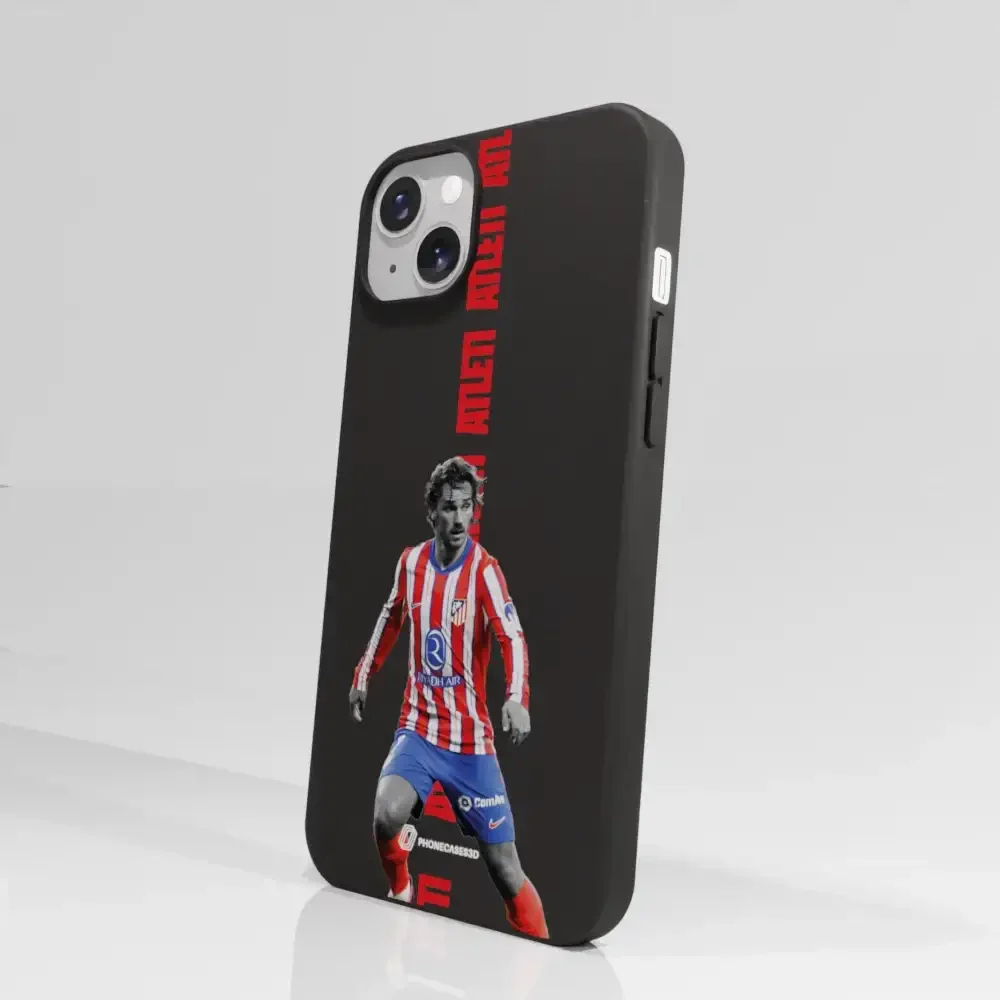 Atletico Madrid Official Compostable Phone Case Design 22 - Image 59