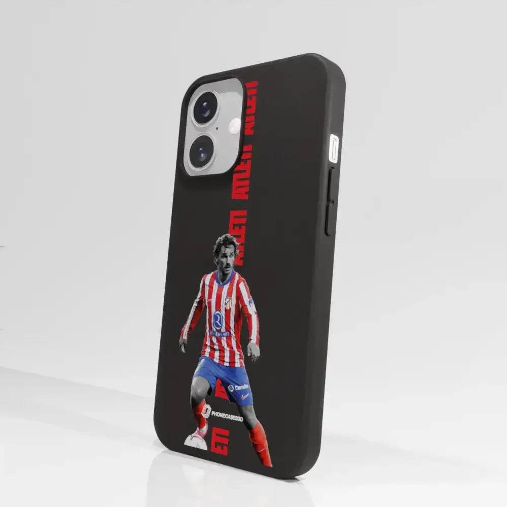 Atletico Madrid Official Compostable Phone Case Design 22 - Image 62