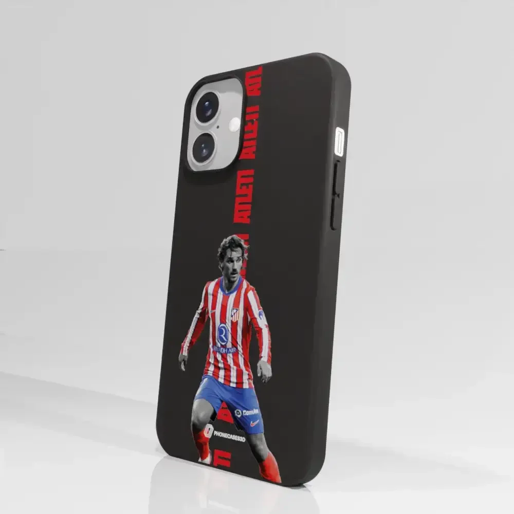 Atletico Madrid Official Compostable Phone Case Design 22 - Image 63