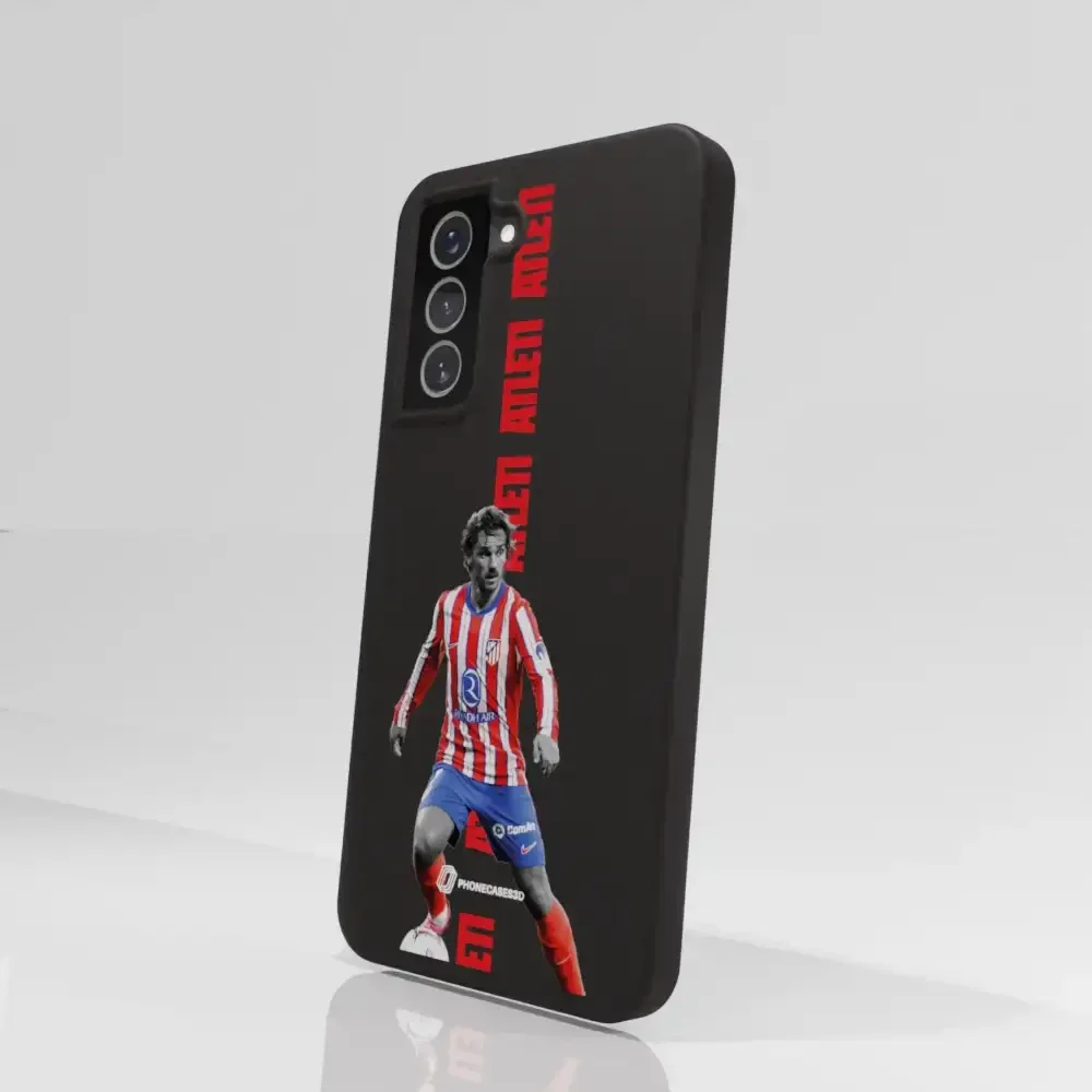 Atletico Madrid Official Compostable Phone Case Design 22 - Image 66