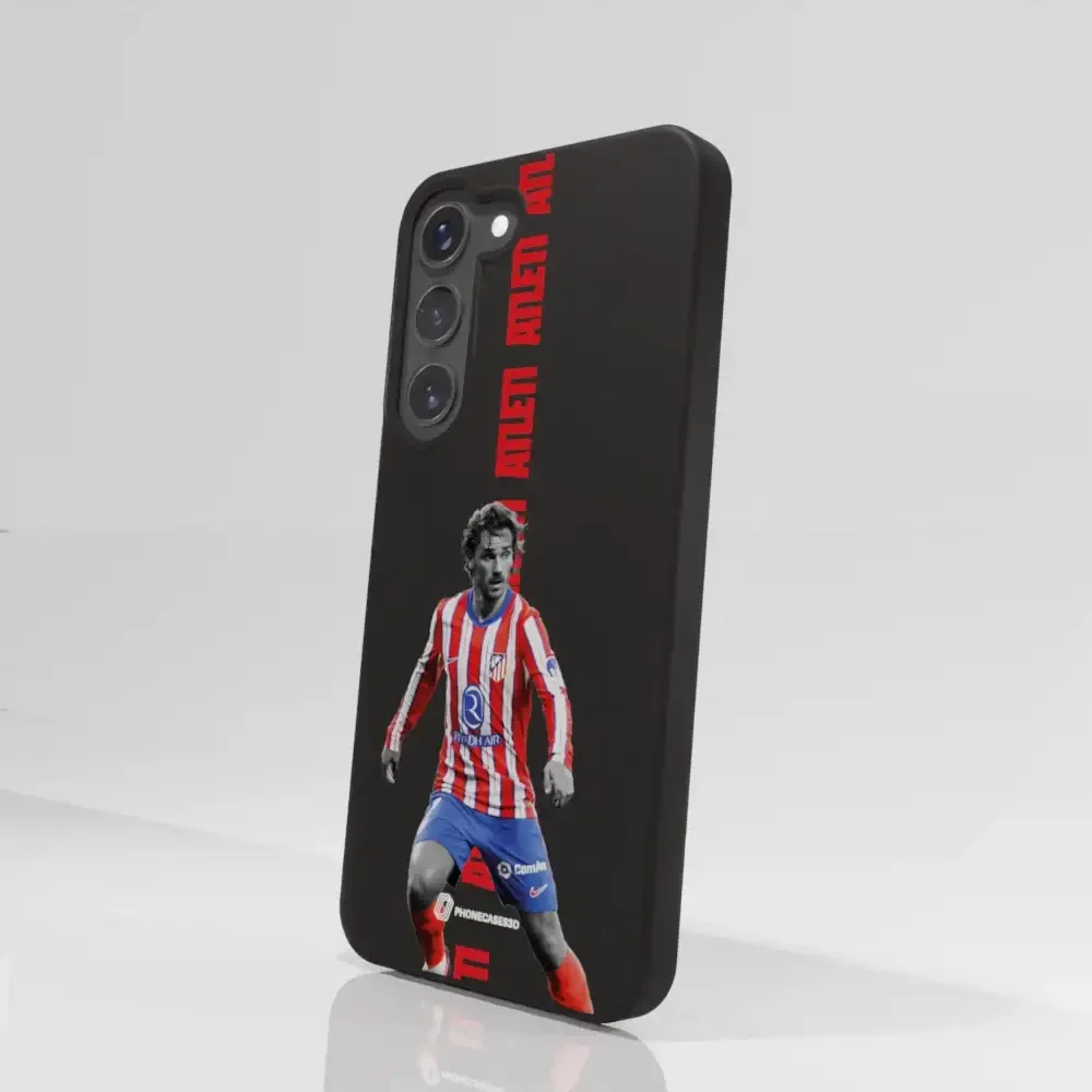 Atletico Madrid Official Compostable Phone Case Design 22 - Image 73