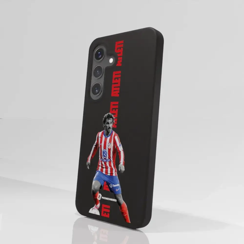 Atletico Madrid Official Compostable Phone Case Design 22 - Image 75