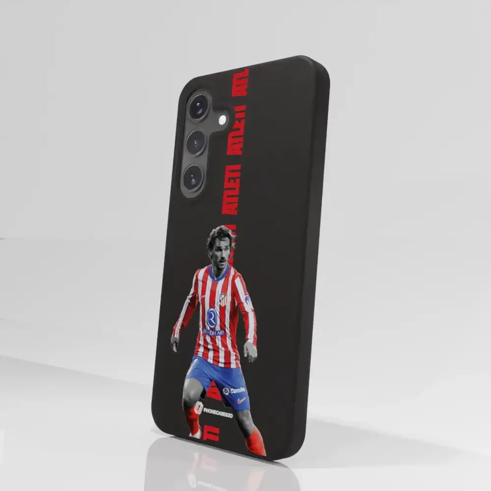 Atletico Madrid Official Compostable Phone Case Design 22 - Image 76