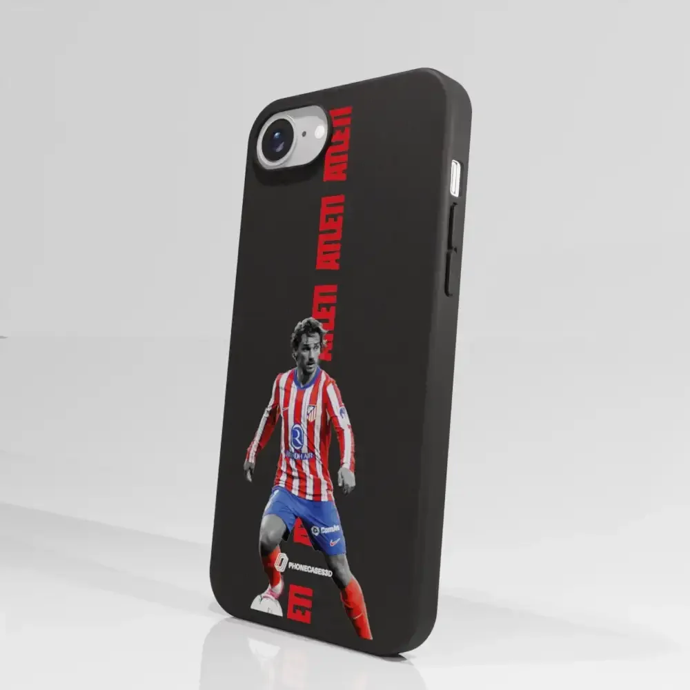 Atletico Madrid Official Compostable Phone Case Design 22 - Image 78