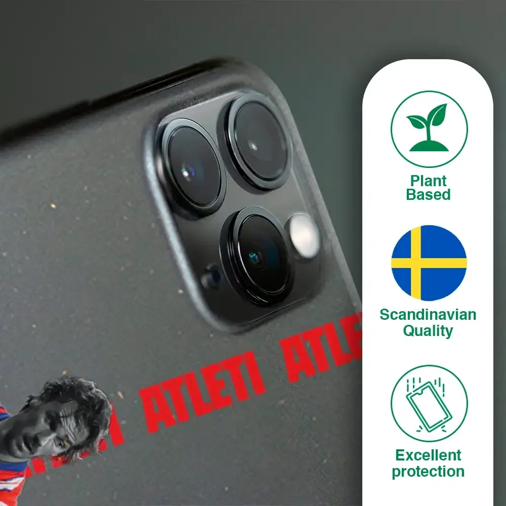 Atletico Madrid Official Compostable Phone Case Design 22 - Image 83