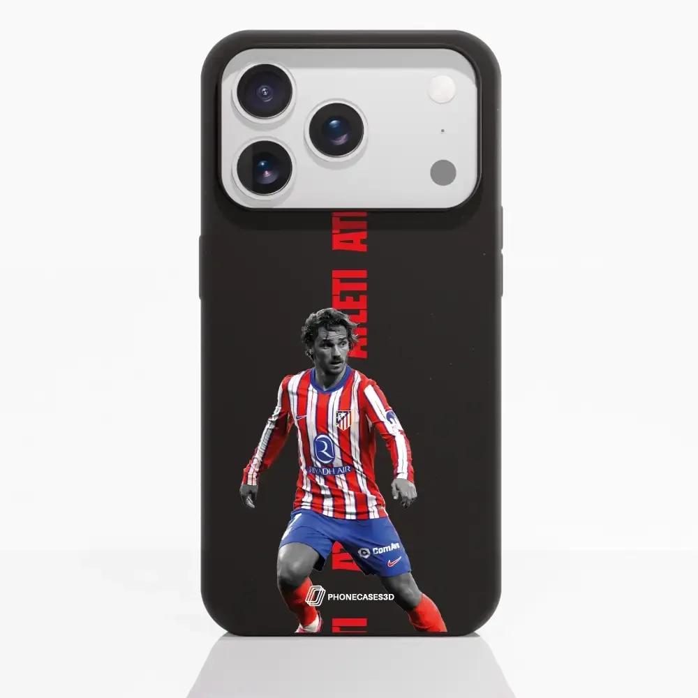 Atletico Madrid Official Compostable Phone Case Design 22 - Image 86