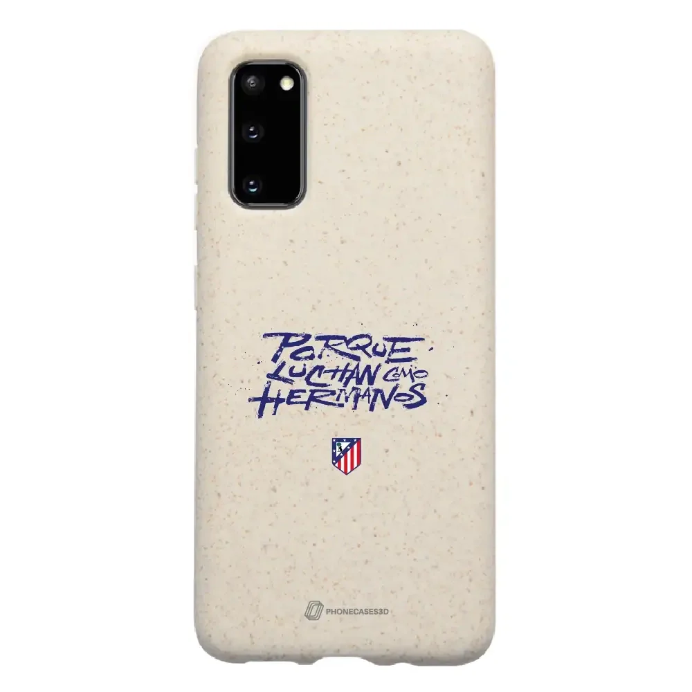 Atletico Madrid Official Compostable Phone Case Hermanos Slogan - Image 23