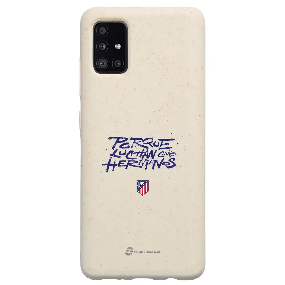 Atletico Madrid Official Compostable Phone Case Hermanos Slogan - Image 41