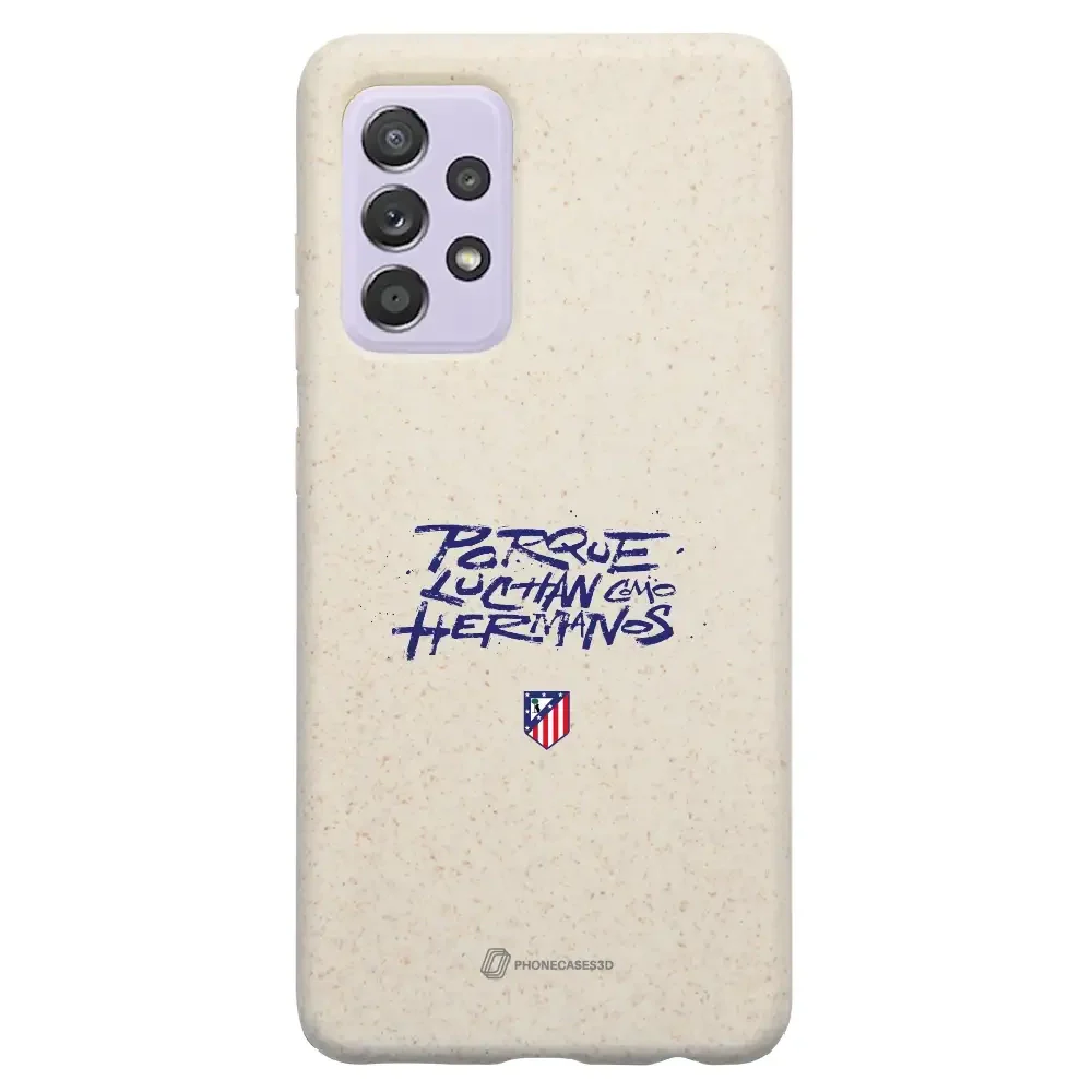 Atletico Madrid Official Compostable Phone Case Hermanos Slogan - Image 42