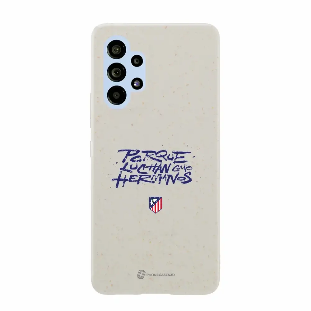 Atletico Madrid Official Compostable Phone Case Hermanos Slogan - Image 43