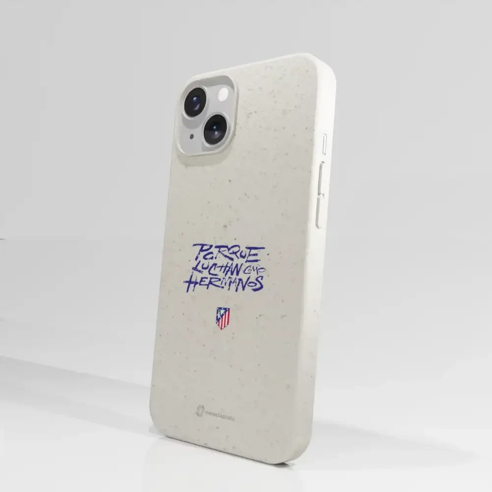 Atletico Madrid Official Compostable Phone Case Hermanos Slogan - Image 54