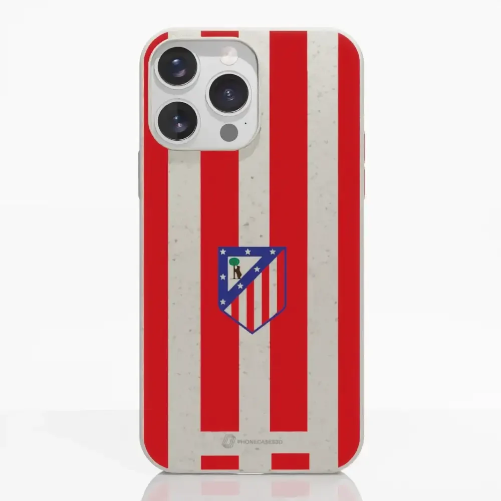 Atletico Madrid Official Compostable Phone Case Home Jersey Crest - Image 13