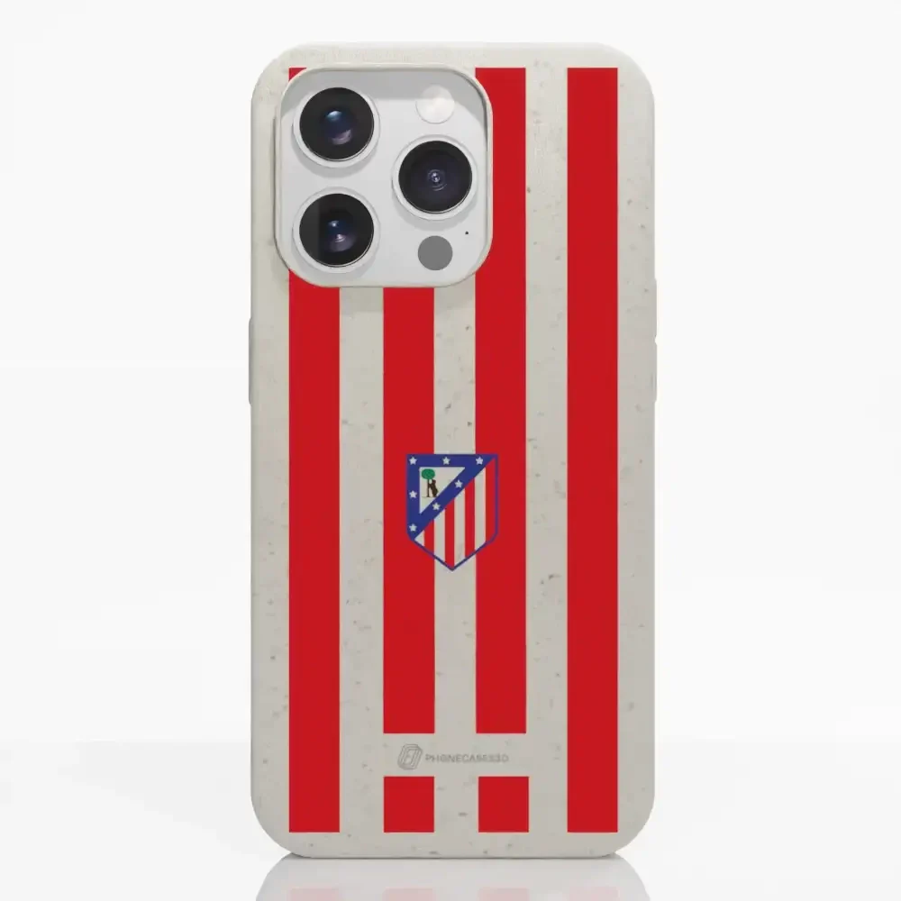 Atletico Madrid Official Compostable Phone Case Home Jersey Crest - Image 16