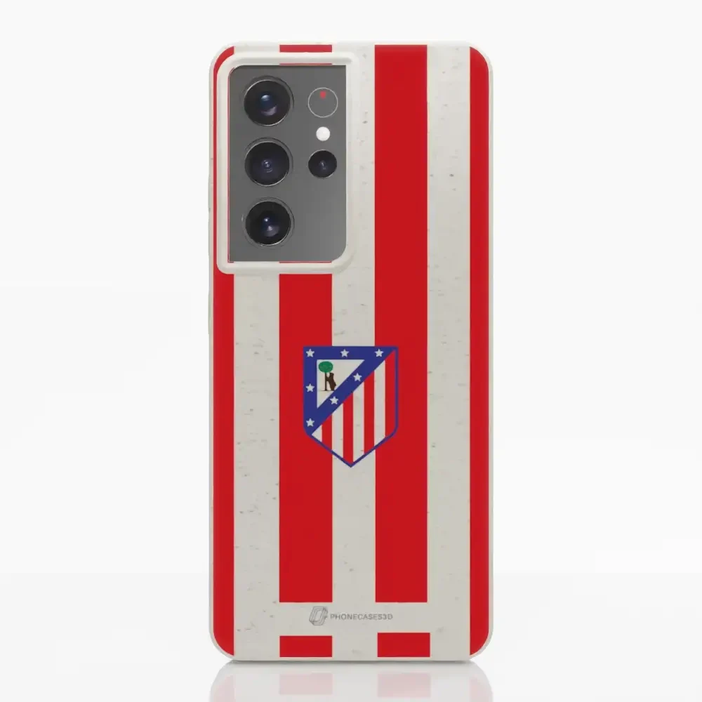 Atletico Madrid Official Compostable Phone Case Home Jersey Crest - Image 26