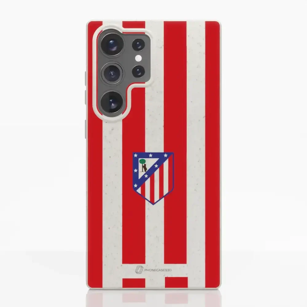 Atletico Madrid Official Compostable Phone Case Home Jersey Crest - Image 38