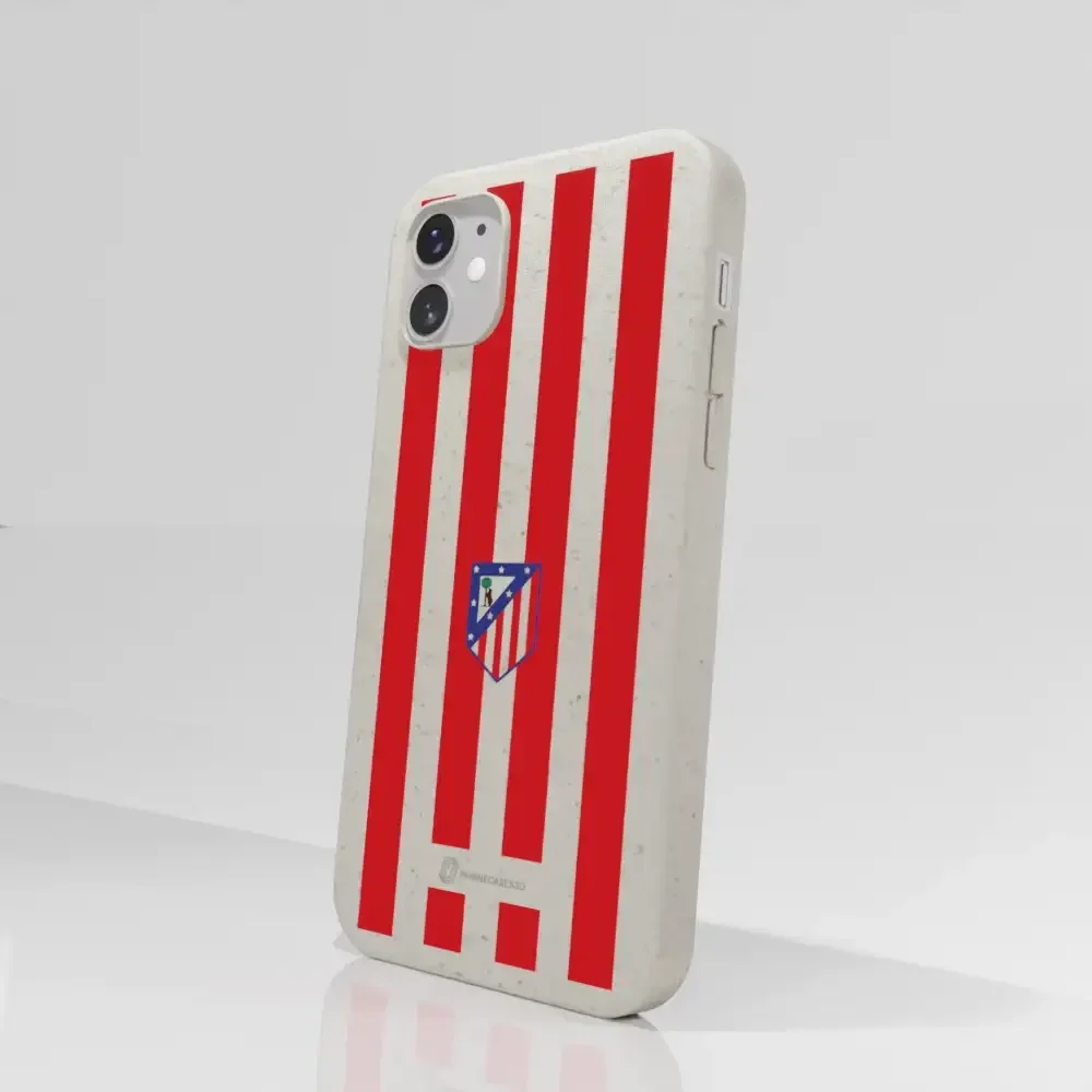 Atletico Madrid Official Compostable Phone Case Home Jersey Crest - Image 45