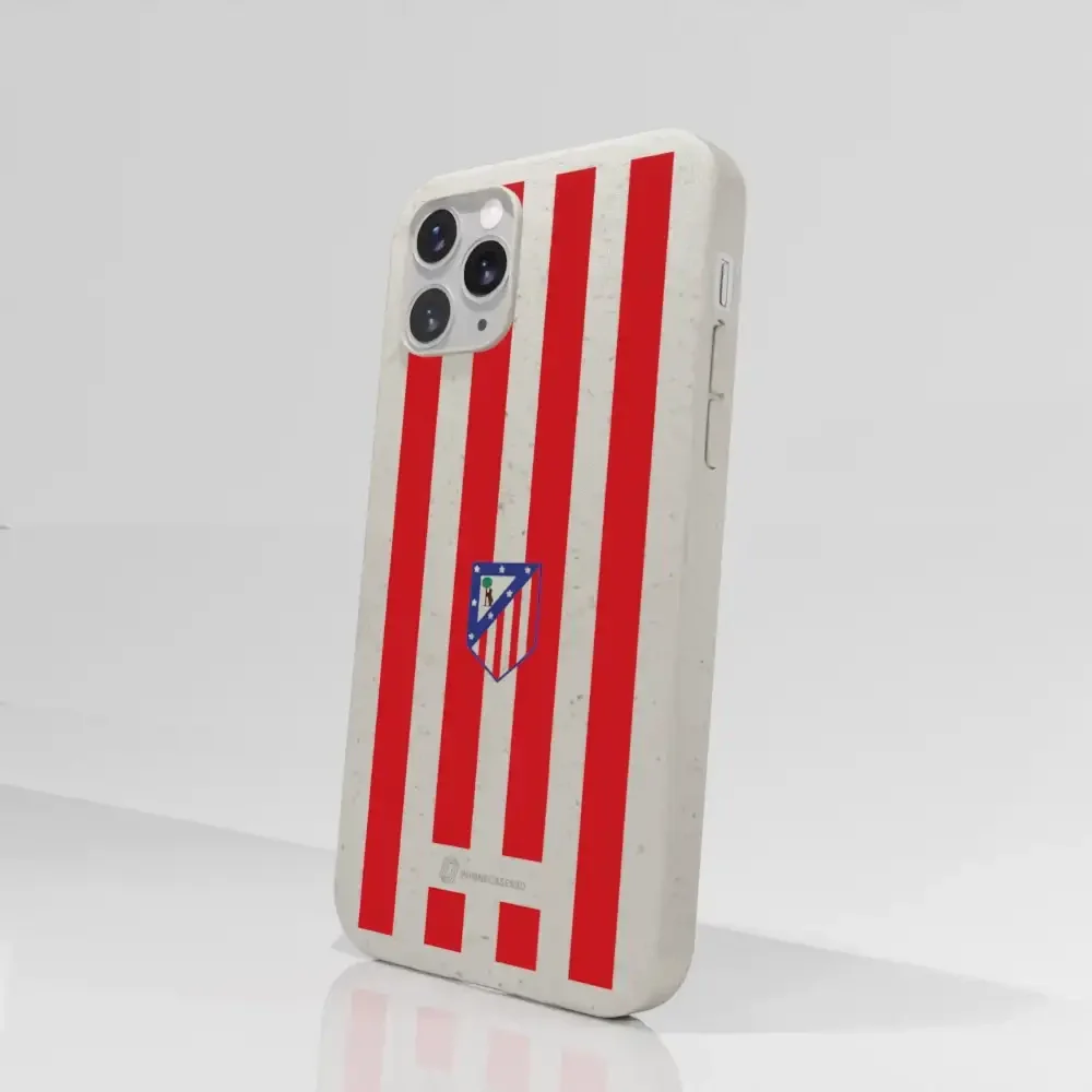 Atletico Madrid Official Compostable Phone Case Home Jersey Crest - Image 46