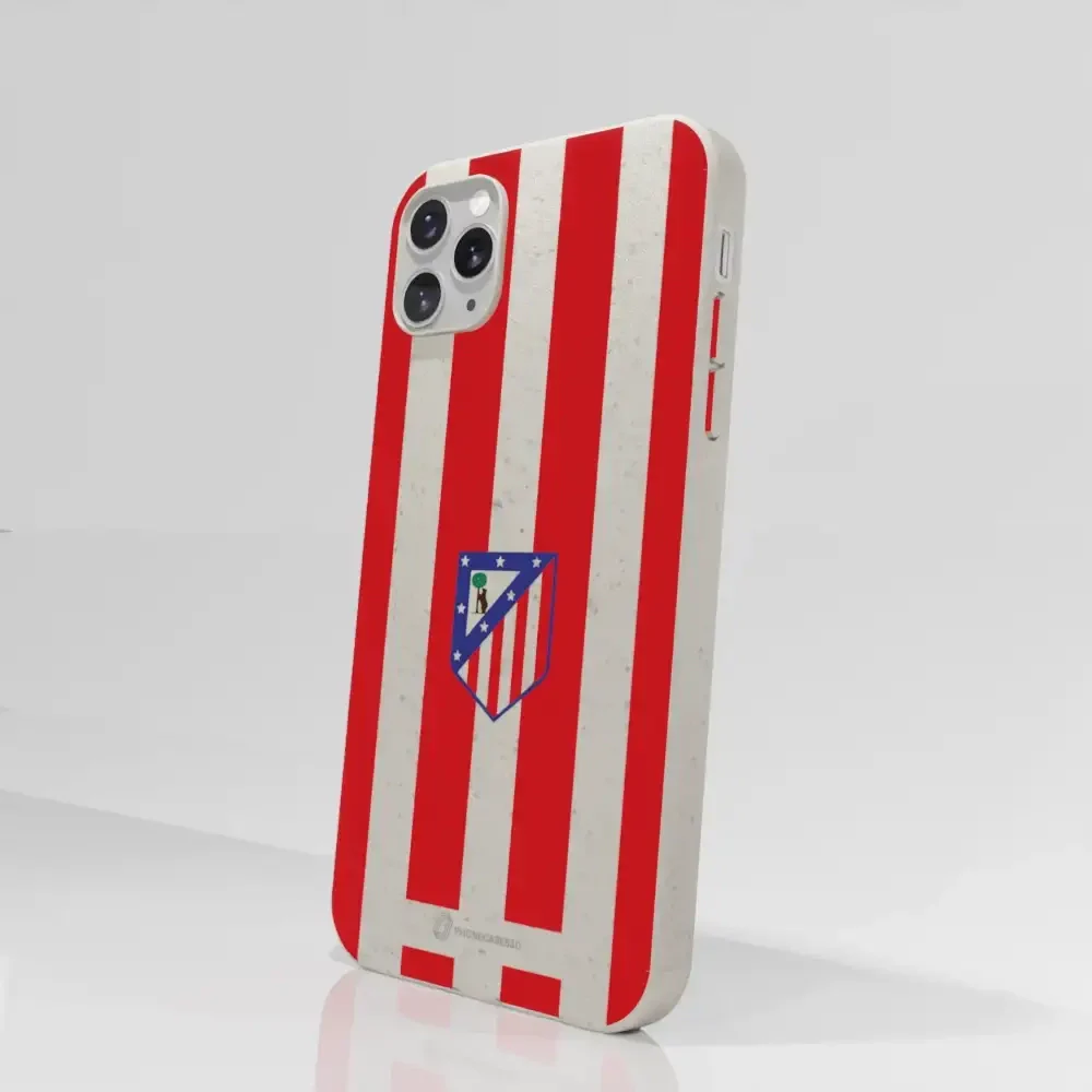 Atletico Madrid Official Compostable Phone Case Home Jersey Crest - Image 47