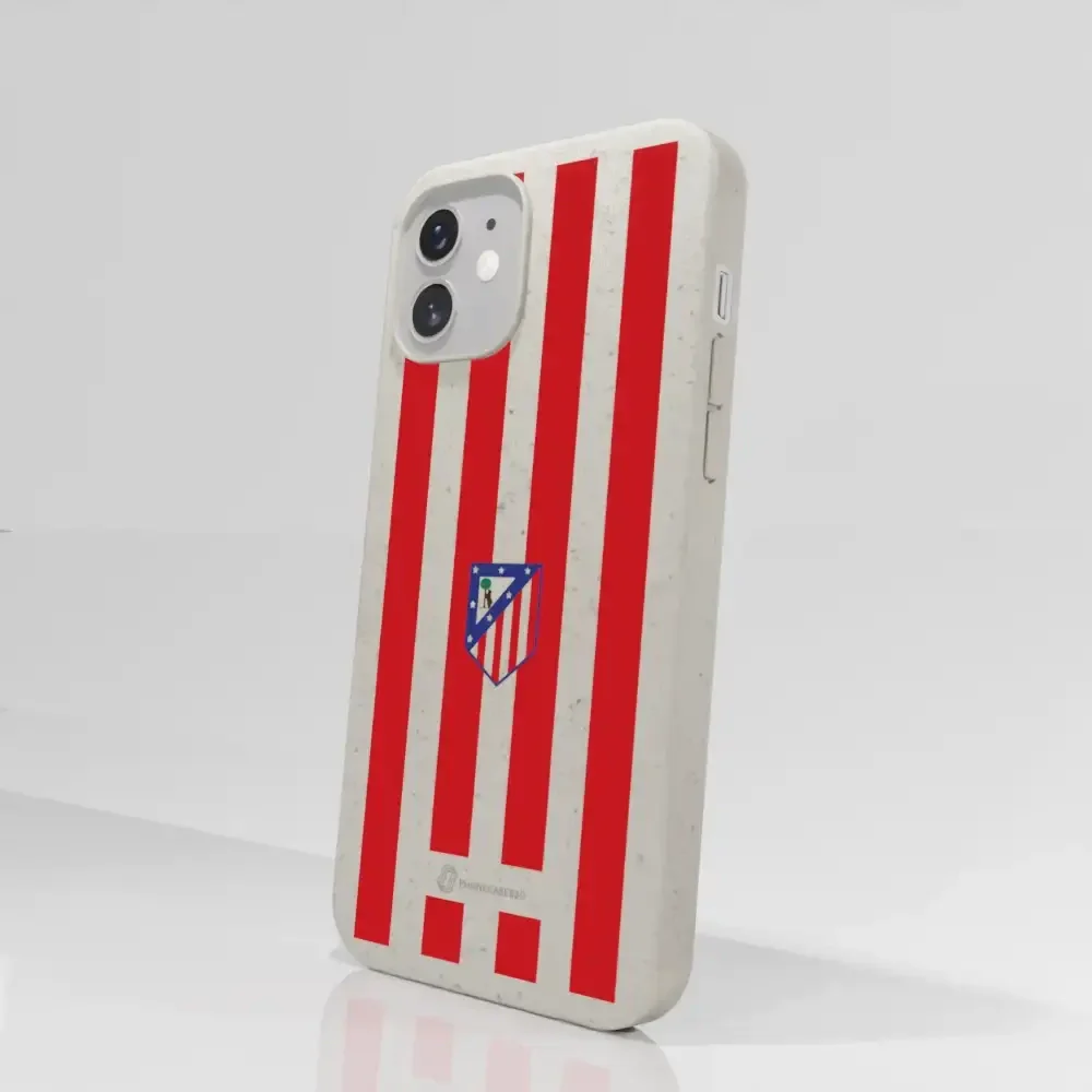 Atletico Madrid Official Compostable Phone Case Home Jersey Crest - Image 48