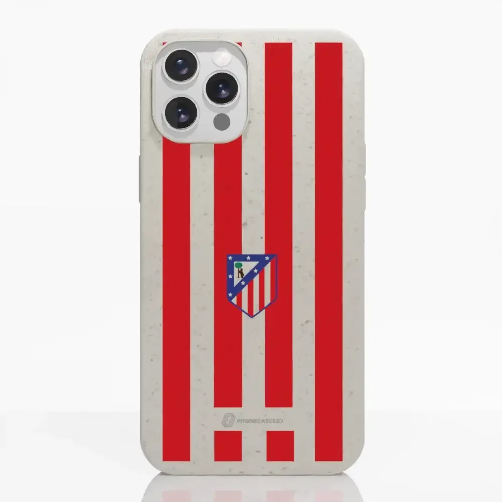 Atletico Madrid Official Compostable Phone Case Home Jersey Crest - Image 5