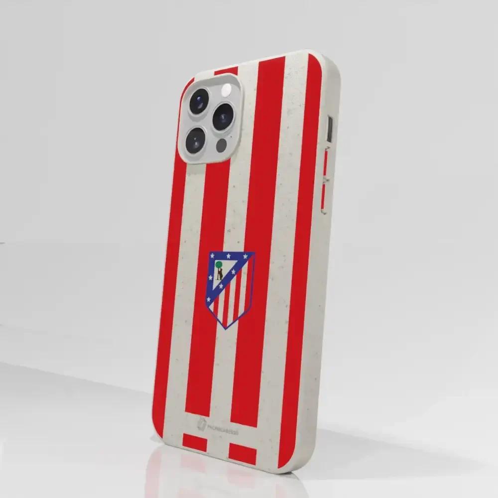 Atletico Madrid Official Compostable Phone Case Home Jersey Crest - Image 50